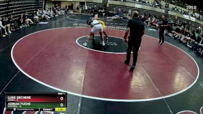 215 lbs Round 3 (4 Team) - Adrian Fuchs, Hastings vs Luke DeChene, Anoka