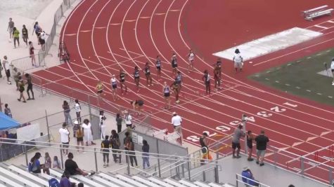 Youth Girls' 100m Hurdles 2023 Aau Regional Qualifier 19, Semi-Finals 2 - Age 17-18
