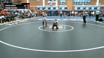 132 lbs Quarterfinal - Tanner Telford, Corner Canyon vs Trevor Angus, Uintah