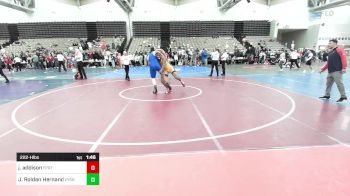 222-H lbs Semifinal - Jordan Addison, Freeport vs Johan Roldan Hernandez, Valley Steam North