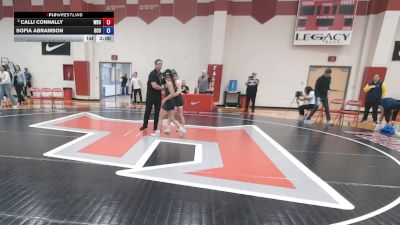 103 lbs Champ. Round 1 - Sofia Abramson, Oklahoma City University vs Calli Connally, Wayland Baptist University