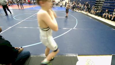 115 lbs Quarterfinal - Brayden Mangum, Springdale Youth Wrestling Club vs Orrin Walters, Dover Pirates Wrestling Club