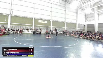 94 lbs Placement Matches (8 Team) - Kellen Schoeff, Indiana vs Chase Watkinson, Iowa