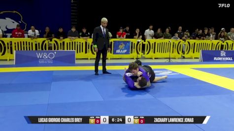 Zachary Lawrence Jonas vs Lucas Giorgio Charles Brey 2025 Pan IBJJF Jiu-Jitsu No-Gi Championship