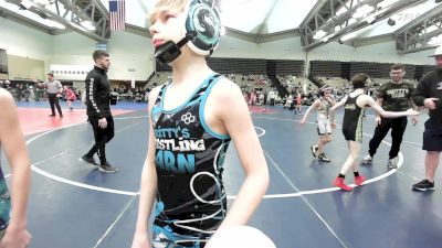 65 lbs Rr Rnd 5 - Wyatt Breton, Smittys Barn vs Logan Bitner, Centurion Wrestling