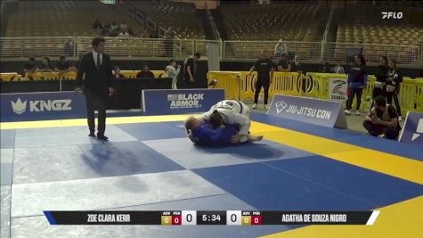 Agatha De Souza Nigro vs Zoe Clara Kerr 2025 Pan Jiu Jitsu IBJJF Championship
