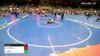115 lbs Consi Of 8 #2 - Brodie Christmas, Ironclad vs Jaden Valdez, Wesley Wrestling Club