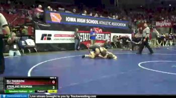 2 lbs Cons. Round 3 - Eli Thorson, Roland-Story vs Sterling Rodman, Carroll