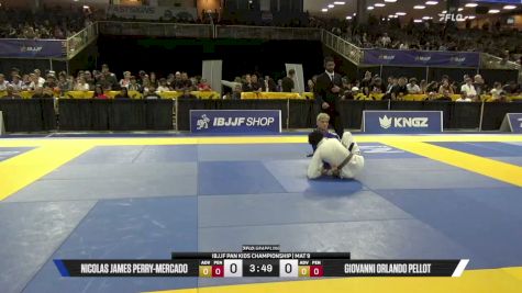 Nicolas James Perry-Mercado vs Giovanni Orlando Pellot 2026 Pan Kids Jiu-Jitsu IBJJF Championship