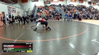 106 lbs Quarterfinal - Kyle Beaber, New Philadelphia vs Kyle Ingram, East Liverpool