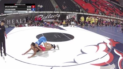 135 lbs Ayla Hampton, Colorado HS Girls vs Lillian Barr, New Mexico HS Girls