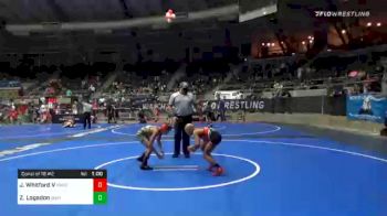 80 lbs Consolation - Joseph Whitford V, Team Pride Academy vs Zackry Logsdon, South Central Punishers