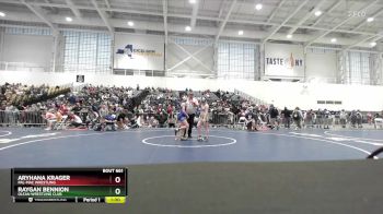 72-73 lbs Round 2 - Raygan Bennion, Olean Wrestling Club vs Aryhana Krager, Pal-Mac Wrestling