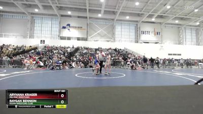 72-73 lbs Round 2 - Raygan Bennion, Olean Wrestling Club vs Aryhana Krager, Pal-Mac Wrestling