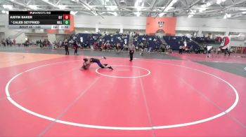 149 lbs Champ. Round 2 - Caleb Seyfried, Williams College vs Justin Baker, RIT