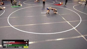 64 lbs Semis & 1st Wrestleback (8 Team) - Brevig Hartwig, Lakeville vs Teddy Cruz, Wayzata