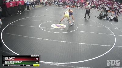 3A 175 lbs Quarterfinal - Ace Evett, Travelers Rest vs Gunner DeGroat, Battery Creek