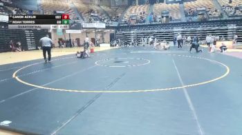141 lbs Quarterfinal - Noah Torres, Adams State vs Canon Acklin, Unattached