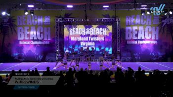Maryland Twisters Virginia - Whirlwinds [2024 L3 Youth Day 2] 2024 ACDA Reach the Beach Cheer Grand Nationals