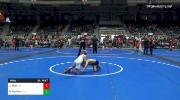 80 lbs Consolation - Josiah Hall, Rollers Academy vs Samuel Mullins, Team Tulsa