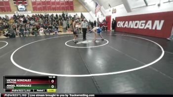 132 2B 7th Place Match - Victor Gonzalez, Okanogan vs Angel Rodriguez, Manson