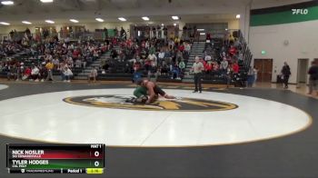 197 lbs Quarterfinal - Tyler Hodges, Cal Poly vs Nick Nosler, SIU Edwardsville