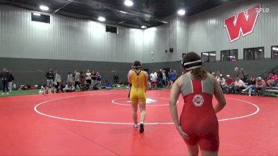 JV-32 lbs Round 3 - Isabel DeMoss, Ottumwa vs Lily Meyer, Marion