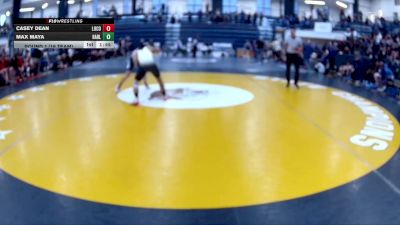 120 lbs Round 1 (16 Team) - Casey Dean, Long County vs Max Maya, Harlem