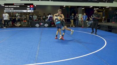 115 lbs Cons. Sub-quarters - Ivan Hoegemeyer, The Best Wrestler vs Gaelle Cid, Toss Em Up Wrestling Academy