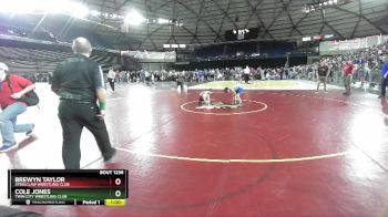 59 lbs Cons. Round 3 - Cole Jones, Twin City Wrestling Club vs Brewyn Taylor, Steelclaw Wrestling Club