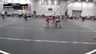 120 lbs Round 3 (6 Team) - Aiden Matias, Cordoba Trained vs Corey Bardua, Prime Wrestling Black