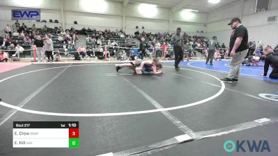 110 lbs Rr Rnd 2 - Elijah Crow, Spartan Wrestling Fort Smith vs Ezekiel Hill, Van Buren Matdawgs