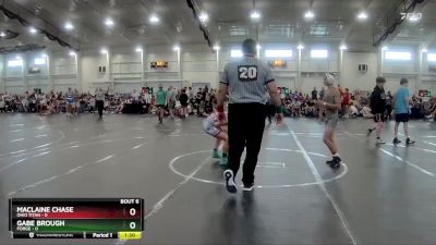 98 lbs Round 2 (6 Team) - MacLaine Chase, Ohio Titan vs Gabe Brough, FORGE