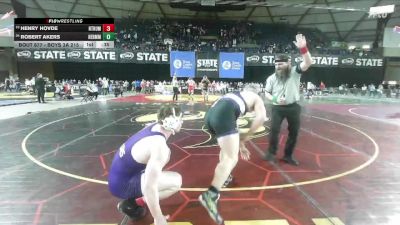 Boys 3A 215 lbs Cons. Round 5 - Henry Hovde, North Thurston vs Robert Akers, Hermiston