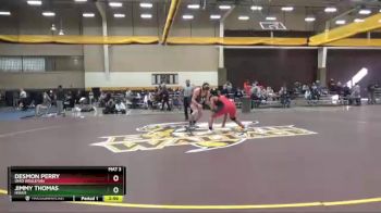 174 lbs Champ. Round 2 - Desmon Perry, Ohio Wesleyan vs Jimmy Thomas, Hiram