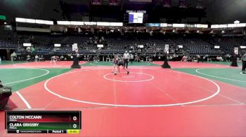 130 lbs 3rd Place Match - Clara Grigsby, PWCA vs Colton Mccann, PWCA