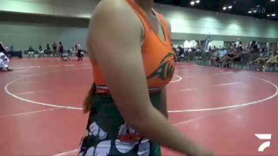 130 lbs Round 2 (8 Team) - Angelica Quintana - Aficial, Sunbear Wrestling vs Heidi Selis, MXW Purple