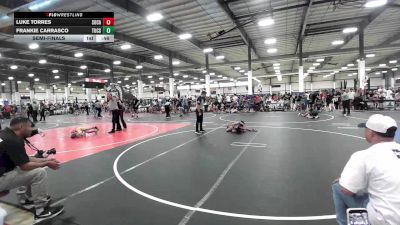 58 lbs Semifinal - Luke Torres, SoCal Hammers vs Frankie Carrasco, Tucson Cyclones