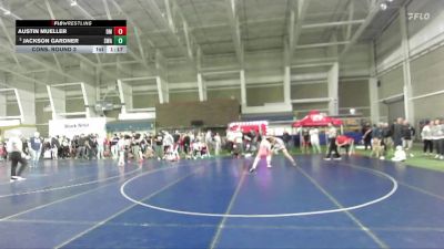 120 lbs Cons. Round 3 - Jackson Gardner, Sanderson Wrestling Academy vs Austin Mueller, Dean Morgan