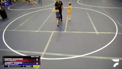 56 lbs Round 3 - Easton Hamacher, Grynd Wrestling vs Garrett Vasquez, Rum River Wrestling