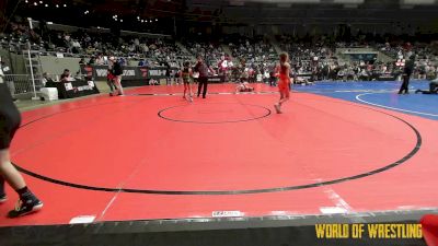 82 lbs Consi Of 8 #1 - Charleigh Pudil, Big Game Wrestling Club vs Amelia Garcia, Standfast