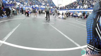 120 lbs Quarterfinal - Chantal Hernandez, Lone Grove Takedown Club vs Hunter Pfaff, Newcastle Youth Wrestling