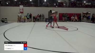 97 kg Semifinal - Michael Altomer, NYAC/Curby vs Tereus Henry, Tiger Den Wrestling Club