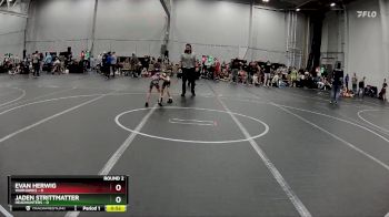 40 lbs Round 2 (4 Team) - Evan Herwig, Warhawks vs Jaden Strittmatter, Headhunters