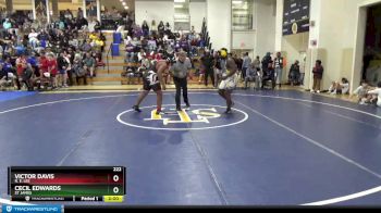 222 lbs Champ. Round 1 - Victor Davis, R. E. Lee vs Cecil Edwards, St James