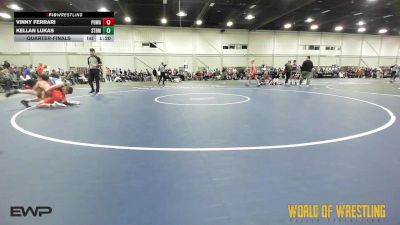 125 lbs Quarterfinal - Vinny Ferrari, POWA 14U vs Kellan Lukas, Storm MS