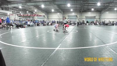 77 lbs Round Of 16 - Rylen Wax, Burnett Trained Wrestling vs Cole Massey, Stronghold Wrestling Club