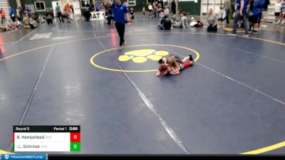 40-46 lbs Round 5 - Luke Schriner, Holdrege vs Braxton Hempstead, Broken Bow Wrestling Club