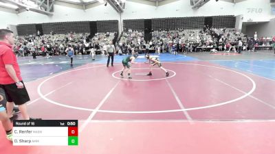 83-M lbs Round Of 16 - Cam Renfer, Mat Assassins vs Daniel Sharp, AMERICAN MMA AND WRESTLING