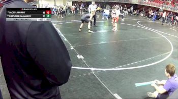 130 lbs Cons. Round 2 - Jack Linhart, Nebraska Boyz vs Lincoln Hanaway, Boone Central